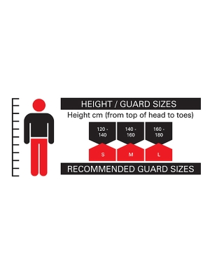 Precision Pro Matrix Slip In Shin Pads - White